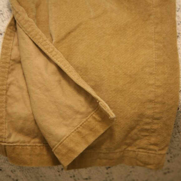 Banana Republic Women's Bootcut Velvet Pants, Size 4, Khaki - Picture 2 of 4